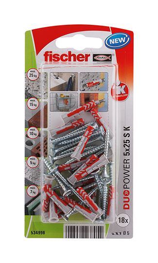 Universalūs dvikomponentiniai nailoniniai kaiščiai su medsraigčiu, 8 x 40 mm, 8 vnt.-0