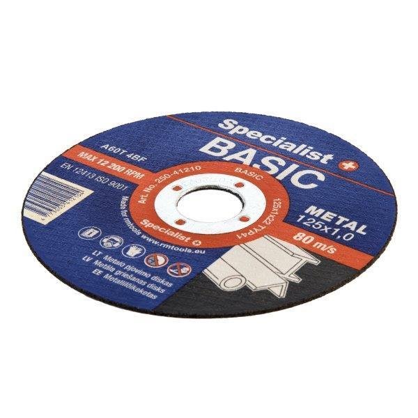 Metalo pjovimo diskas SPECIALIST+ Basic, 125 x 1,0 x 22 mm - 2