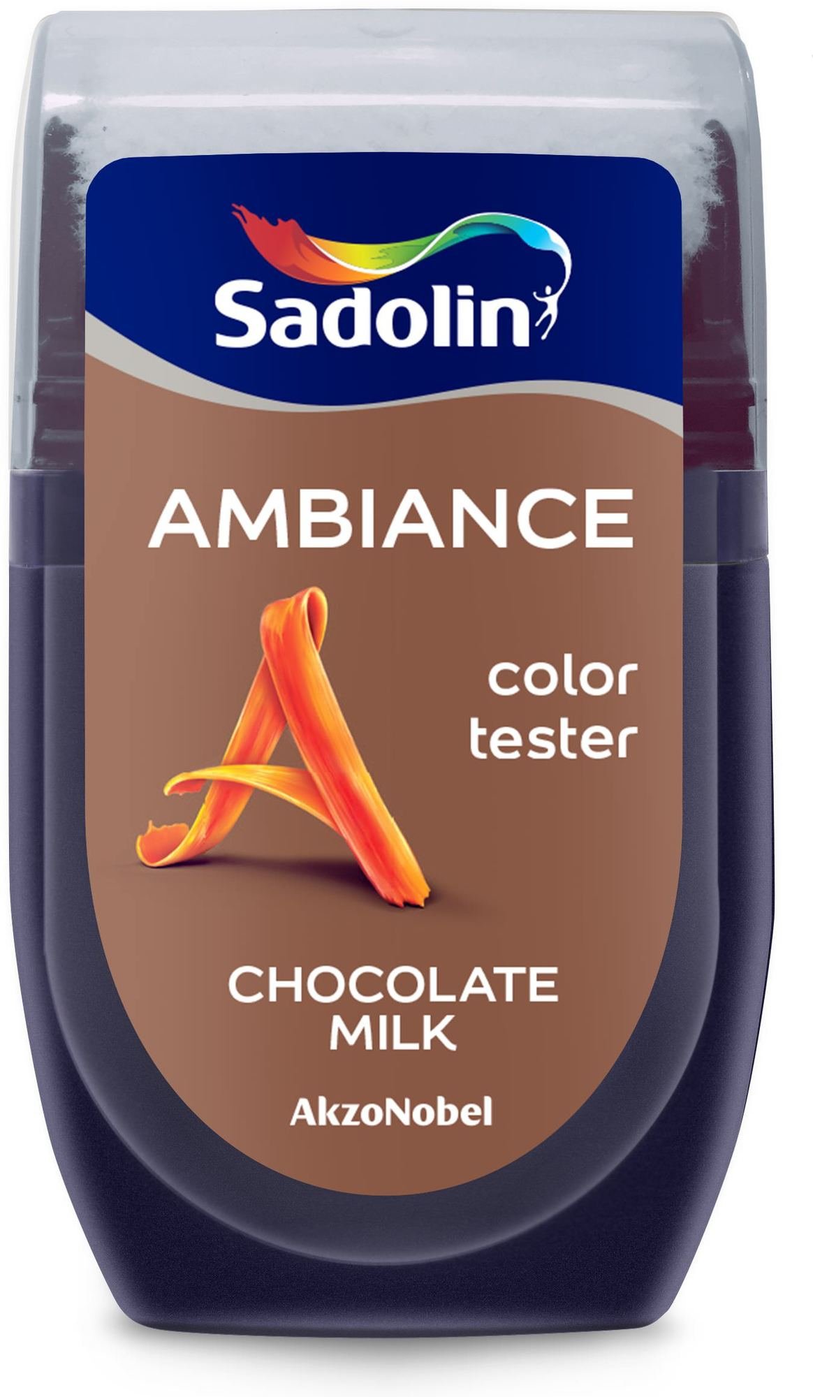 Spalvos testeris SADOLIN AMBIANCE CHOCOLATE MILK, visiškai matiniai, 30 ml