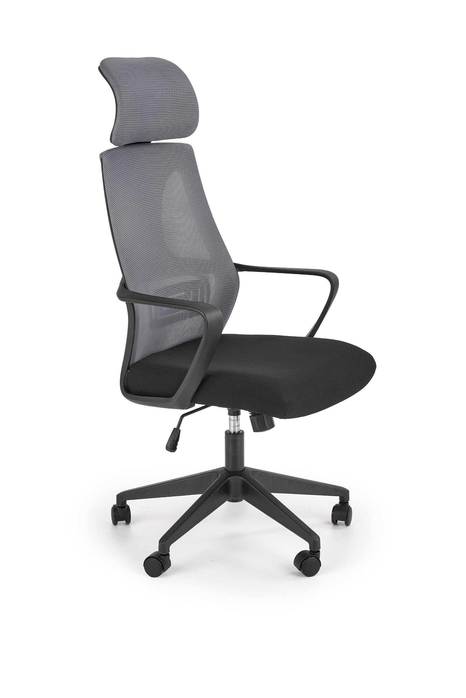 Biuro kėdė VALDEZ, juoda/pilka