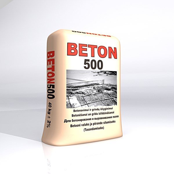 Betonas BETON500, nuo 30 mm, 40 kg - 2