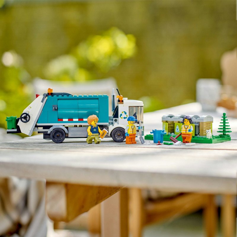 Konstruktorius LEGO City Great Vehicles Recycling Truck 60386 - 7