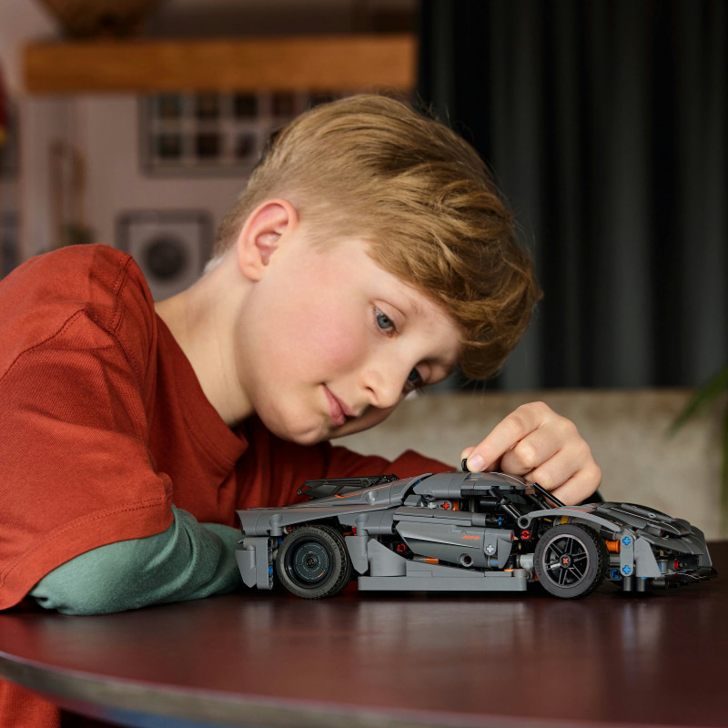 Konstruktorius LEGO TECHNIC KOENIGSEGG JESKO ABSOLUT GREY - 7