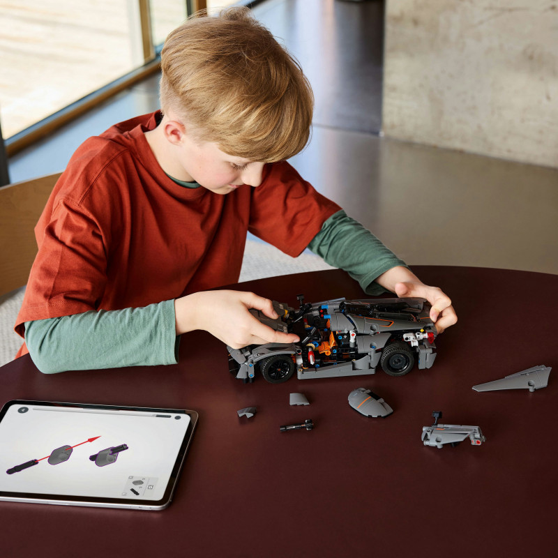 Konstruktorius LEGO TECHNIC KOENIGSEGG JESKO ABSOLUT GREY - 8