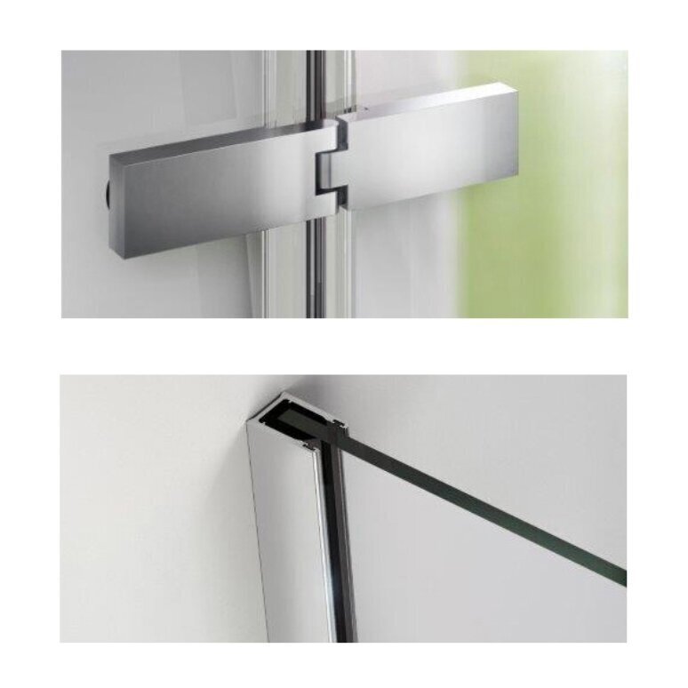 Dušo kabina AQUALUX Hinged 100x80, dešininė - 3
