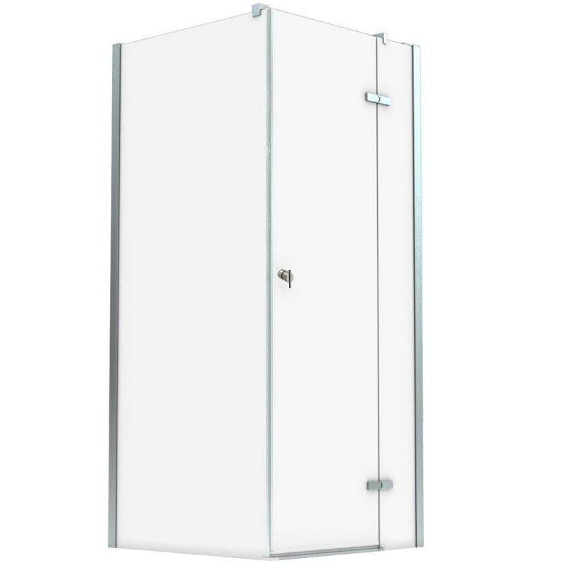 Dušo kabina AQUALUX Hinged 100x80, dešininė - 2