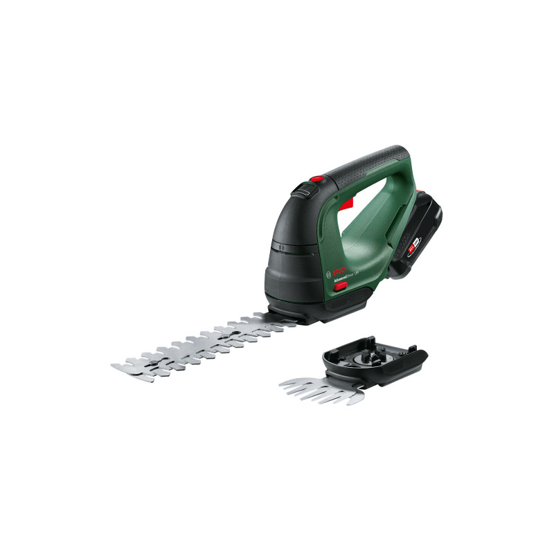 Akumuliatorinės gyvatvorių žirklės BOSCH Advanced Shear 18V-10, 18 V, 2,0 Ah, 20 cm-0