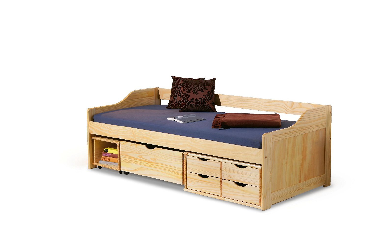 Vaikiška lova su stalčiais MAXIMA, 204x97x67 cm