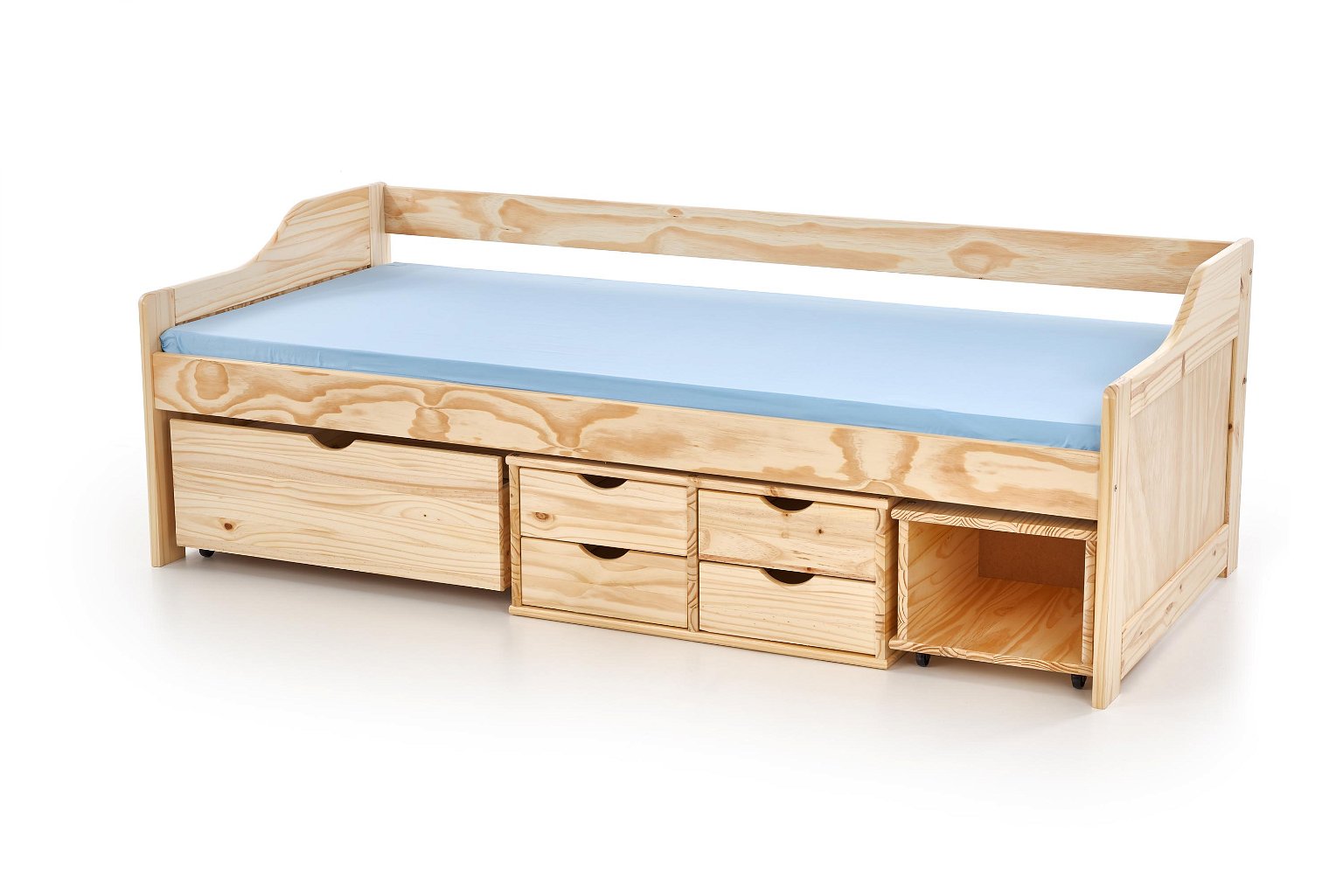 Vaikiška lova su stalčiais MAXIMA, 204x97x67 cm - 2