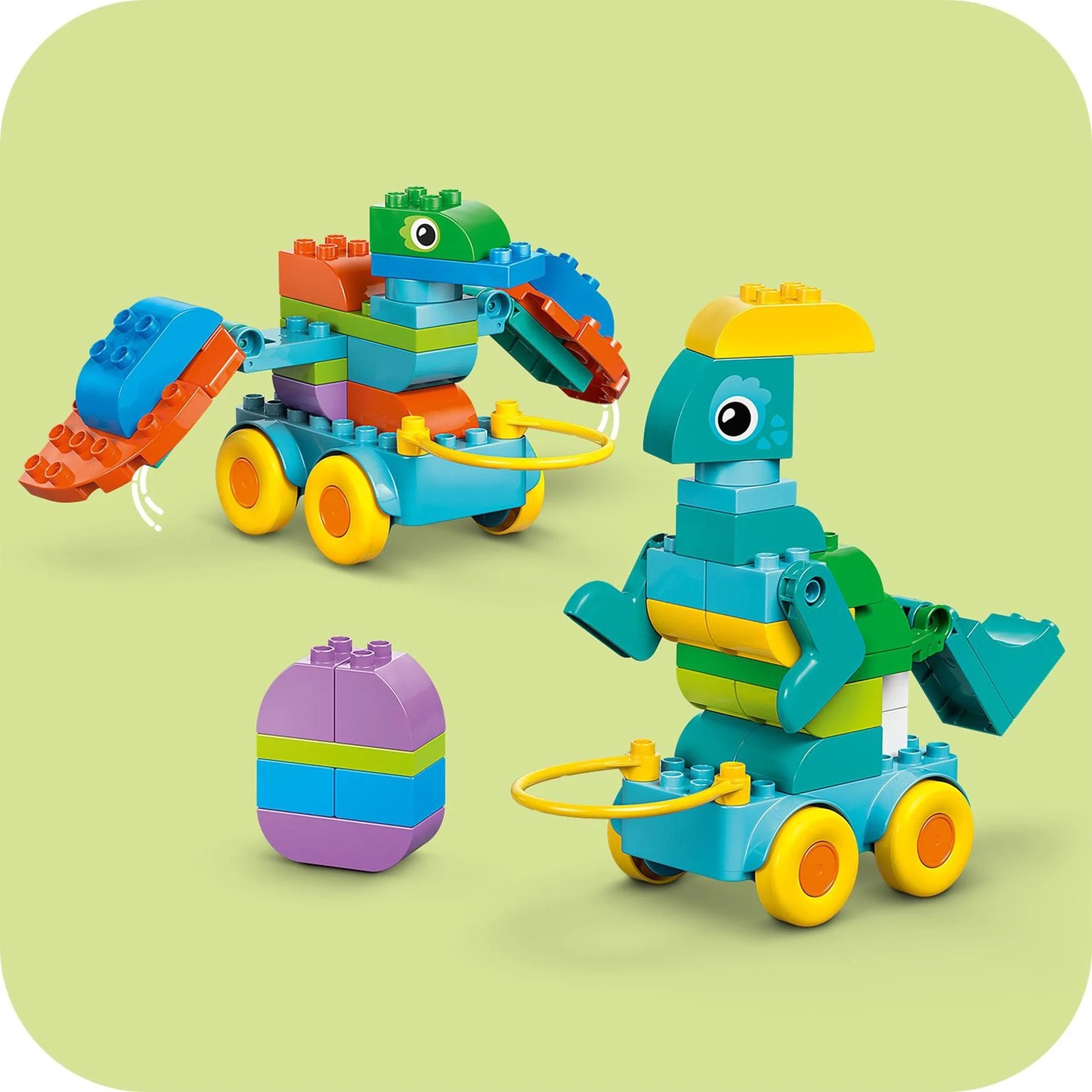 Konstruktorius LEGO DUPLO Town 3in1 Dinosaurs on Wheels - 5