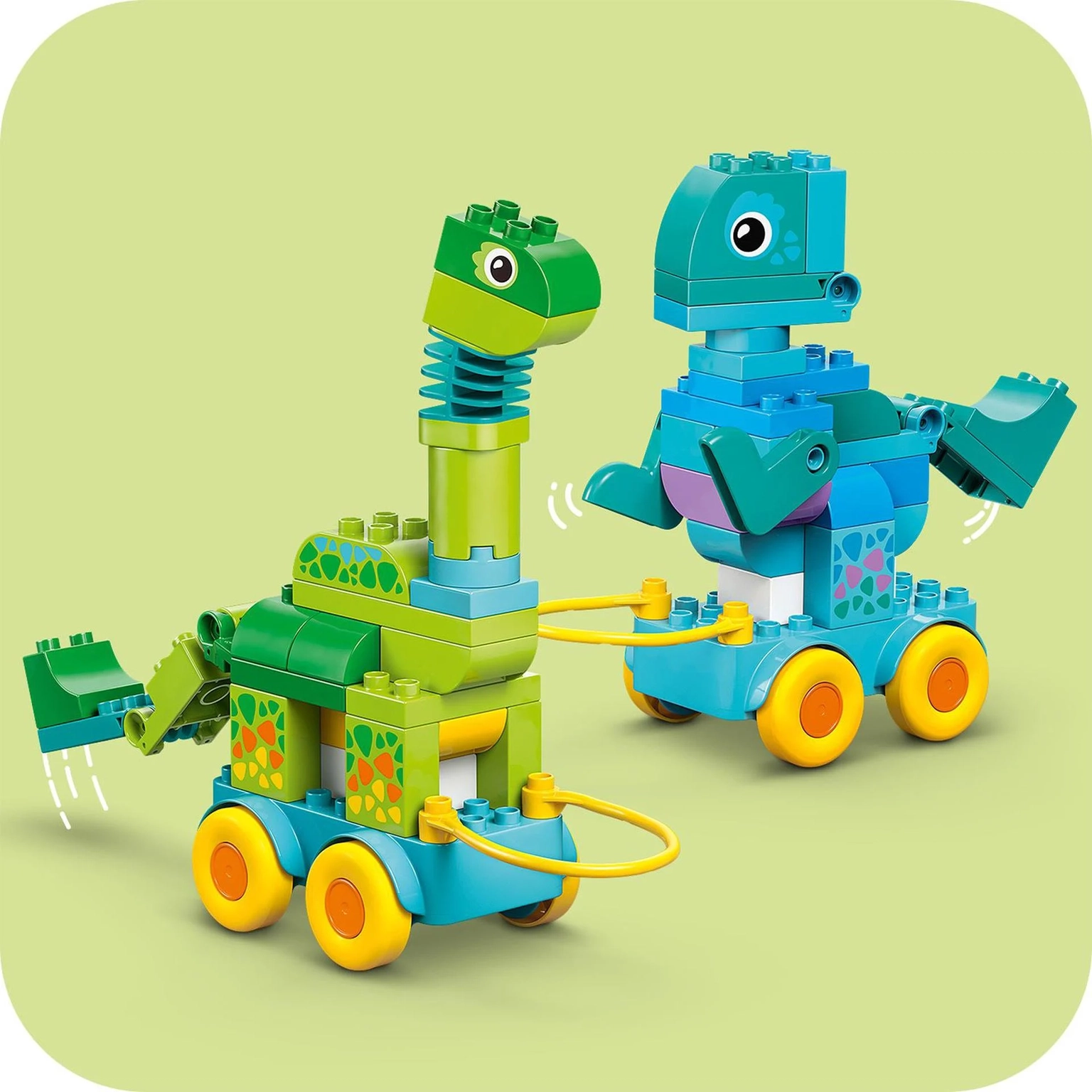 Konstruktorius LEGO DUPLO Town 3in1 Dinosaurs on Wheels - 4