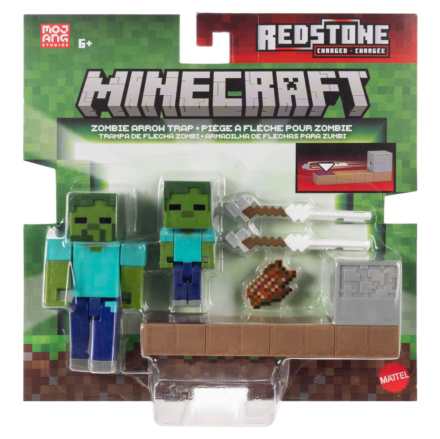 Figūrėlė MINECRAFT Redstone, įvairių dizainų-0