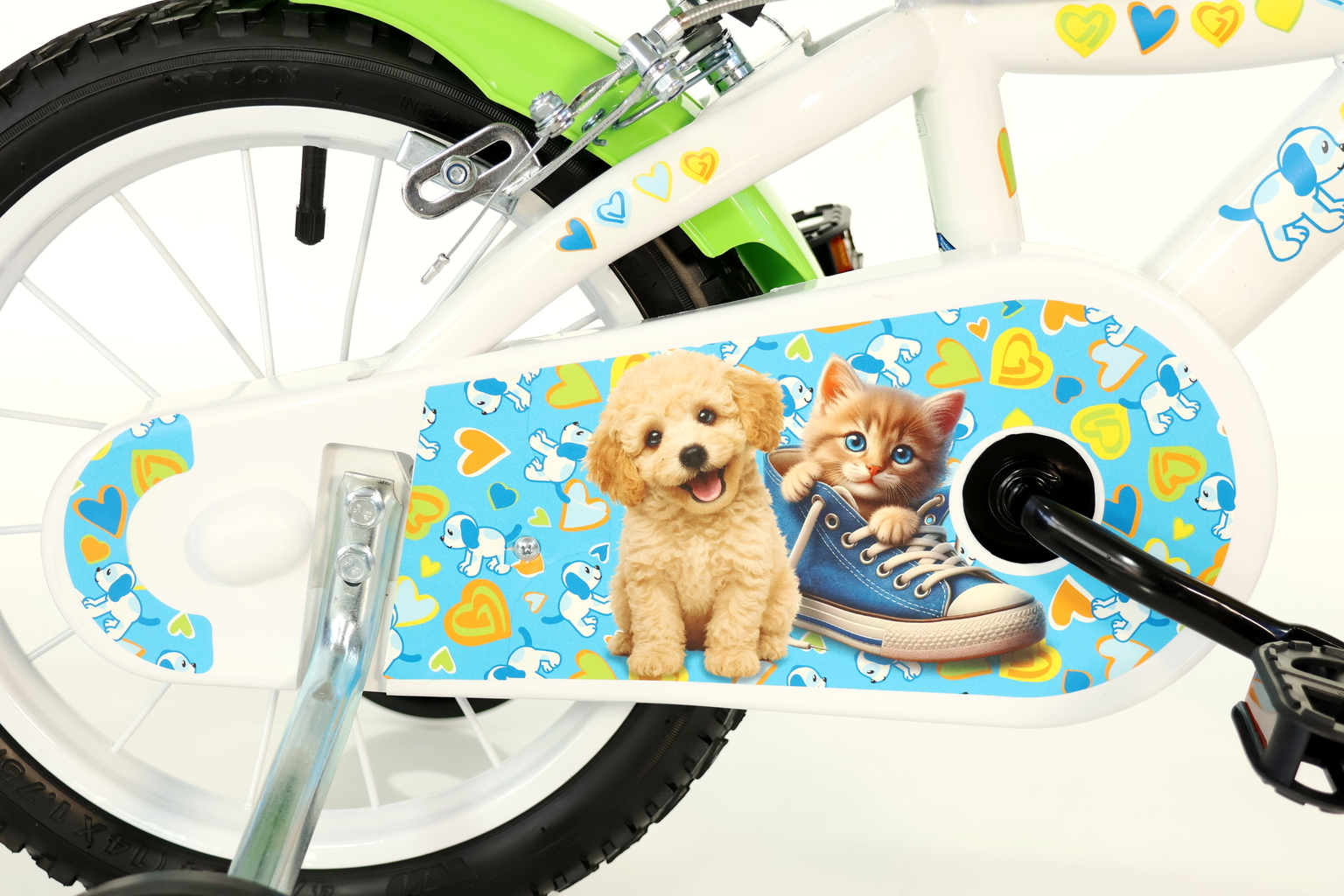 Vaikiškas dviratis Dino Bikes Furry Fun, 16'' - 3