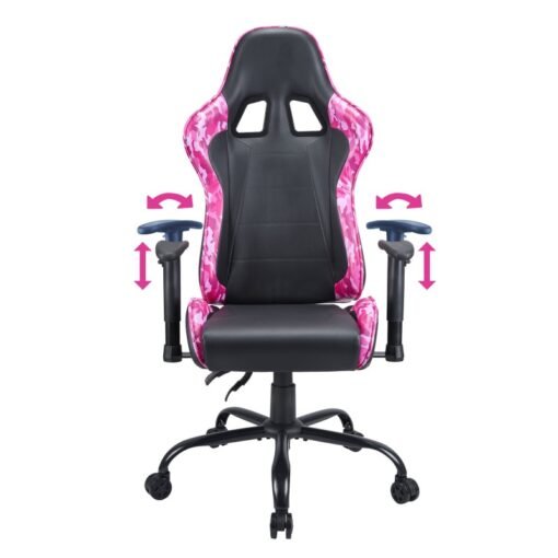 Žaidimų kėdė Subsonic Pro Pink Power, rožinė - 5