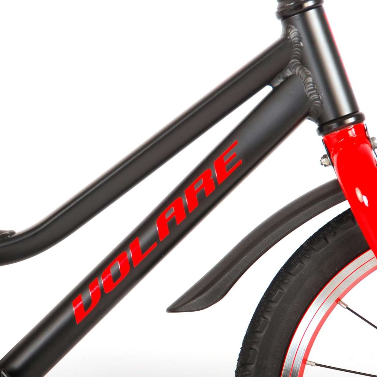 Vaikiškas dviratis VOLARE 16" Blaster (21670) juodas/raudonas - 4