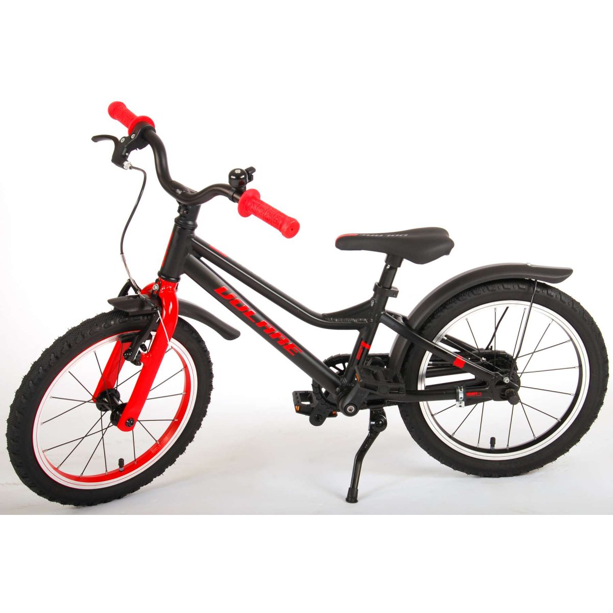 Vaikiškas dviratis VOLARE 16" Blaster (21670) juodas/raudonas - 8