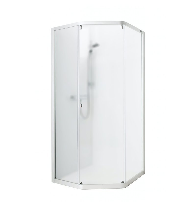 Dušo kabina IDO Showerama 8-3 100x100, matinis stiklas - 1