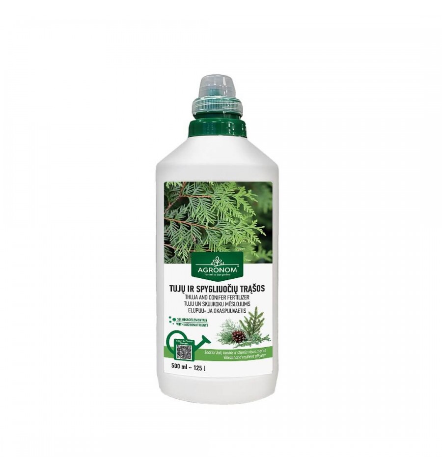 Tujų ir spygliuočių trąšos AGRONOM, skystos, 500 ml-0