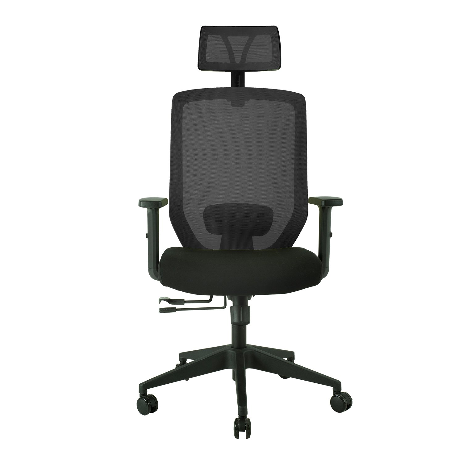 Biuro kėdė JOY, 64x64x115-125cm, juoda - 1
