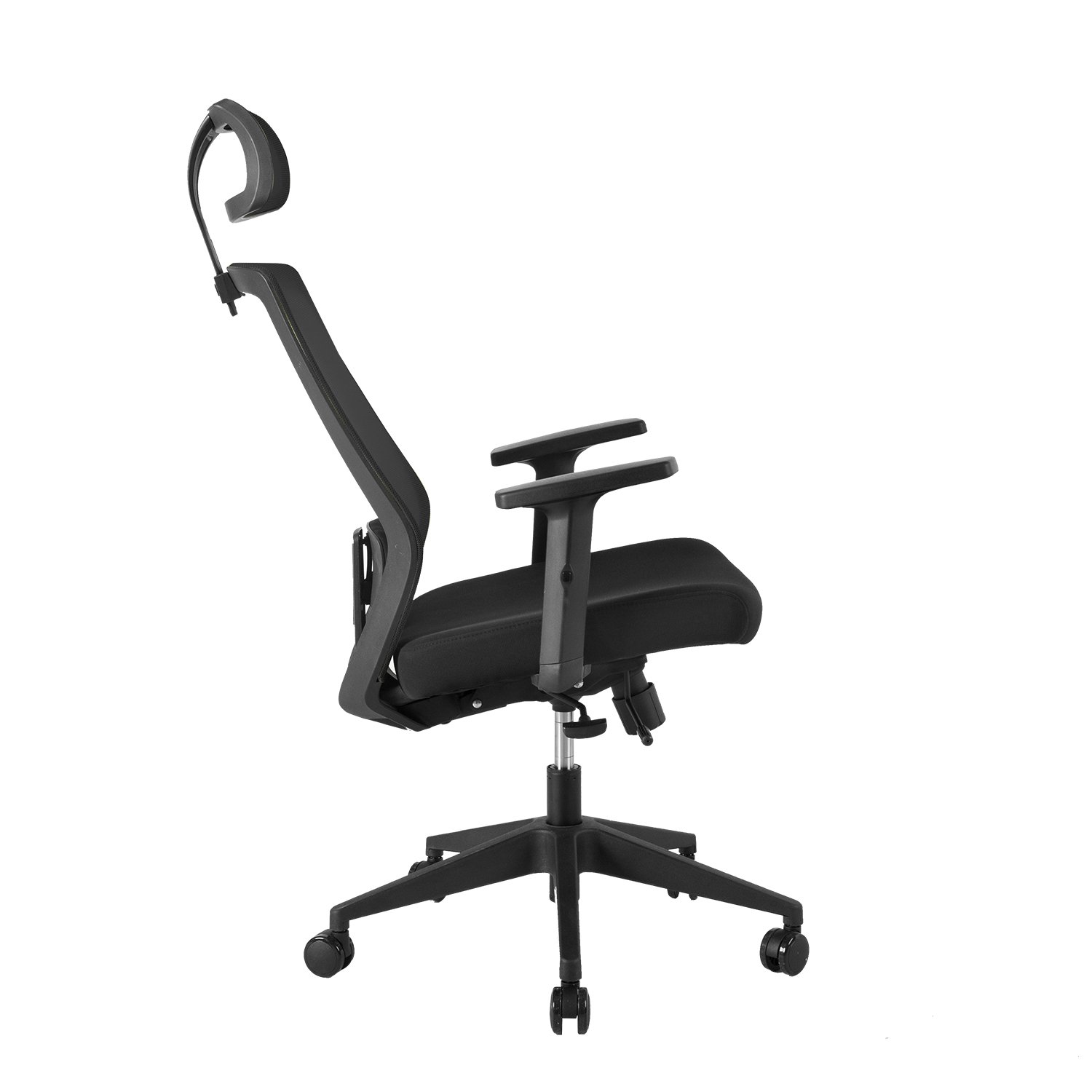 Biuro kėdė JOY, 64x64x115-125cm, juoda - 3