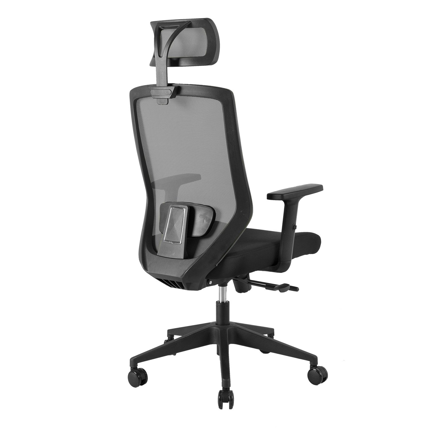 Biuro kėdė JOY, 64x64x115-125cm, juoda - 2