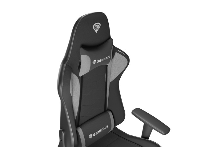 Žaidimų kėdė GENESIS Nitro 440 G2, juoda/pilka - 6