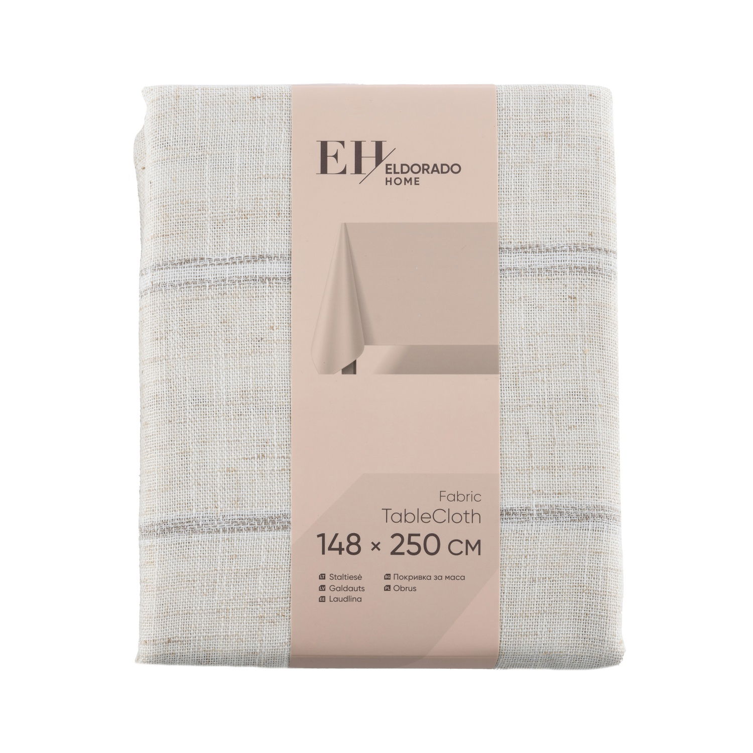 Staltiesė ELDORADO HOME, 148 x 250 cm, 2-jų dizainų, 90% poliesterio, 10% lino-0