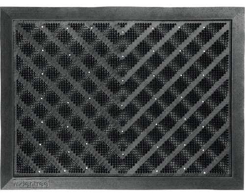Durų kilimėlis POWER 007 anthracite, 45 x 65 cm, 100 % poliamido - 1