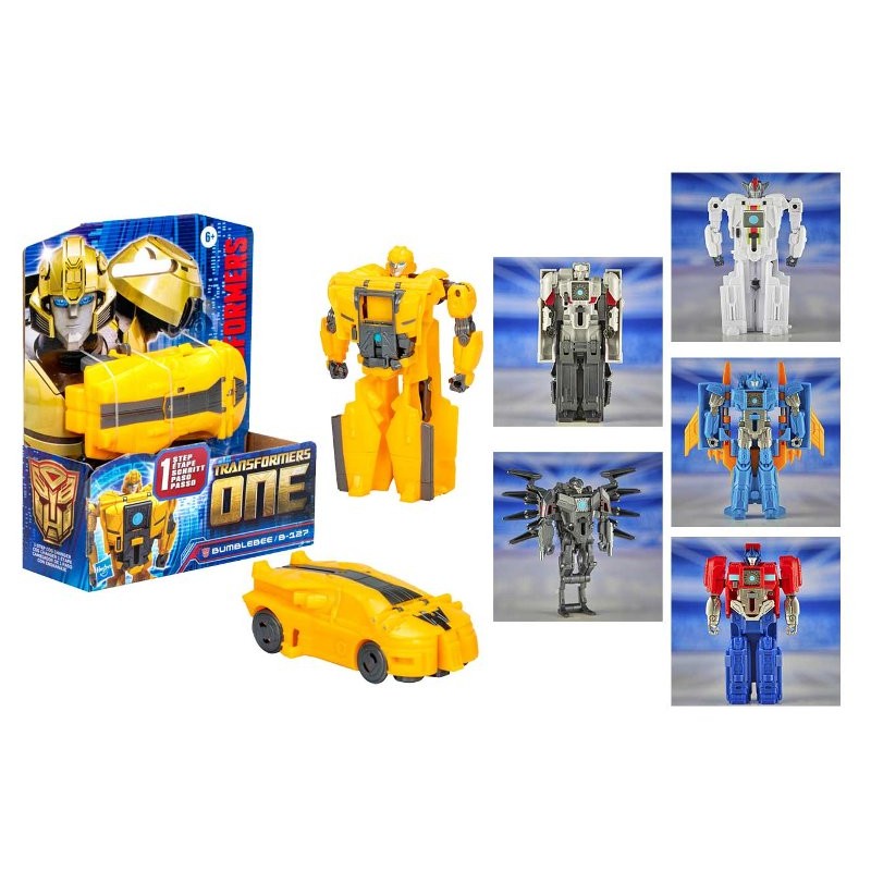 Žaislinė figurėlė TRANSFORMERS 1 STEP CHANGERS, įvairių modelių-1