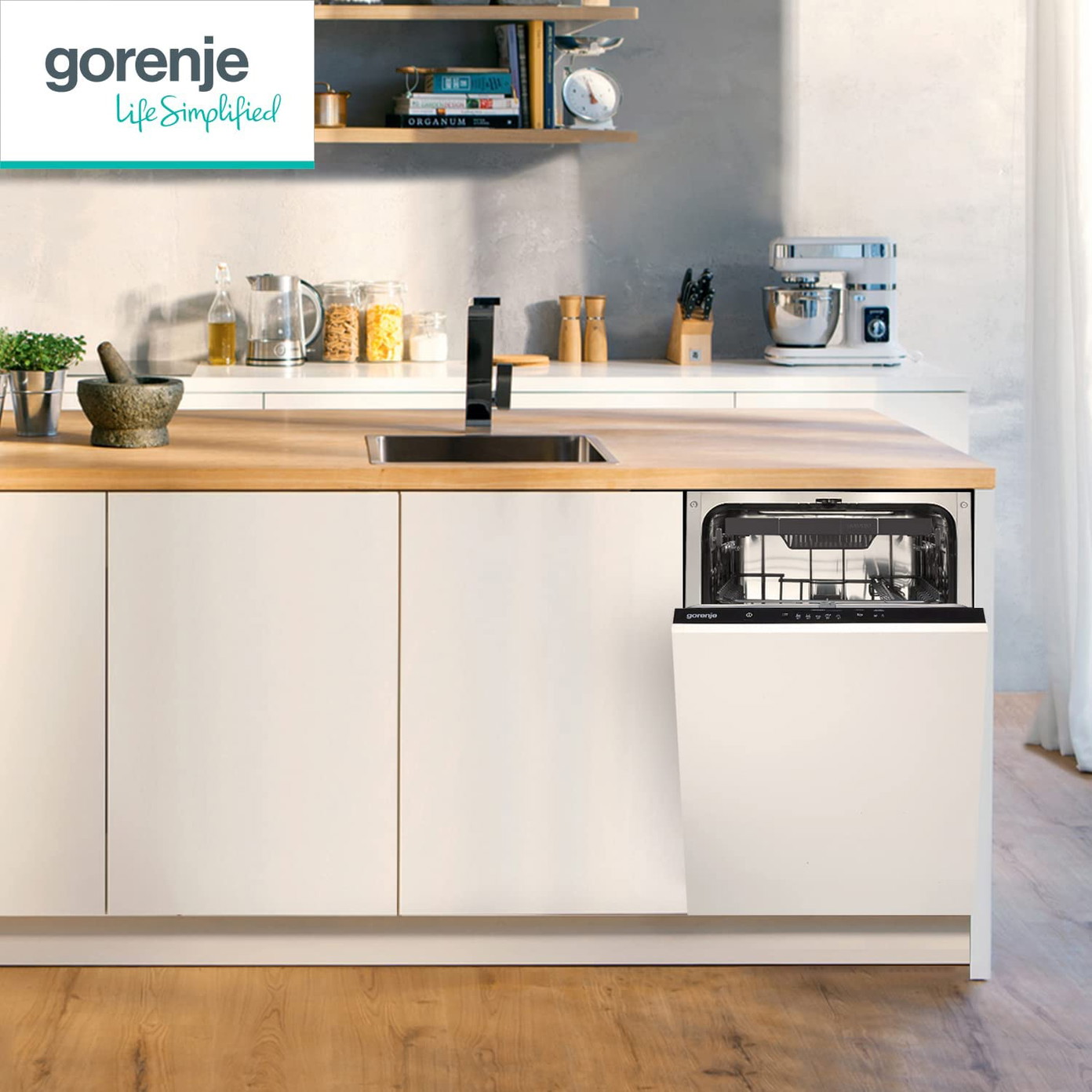 Įmontuojama indaplovė Gorenje GV520E10-1
