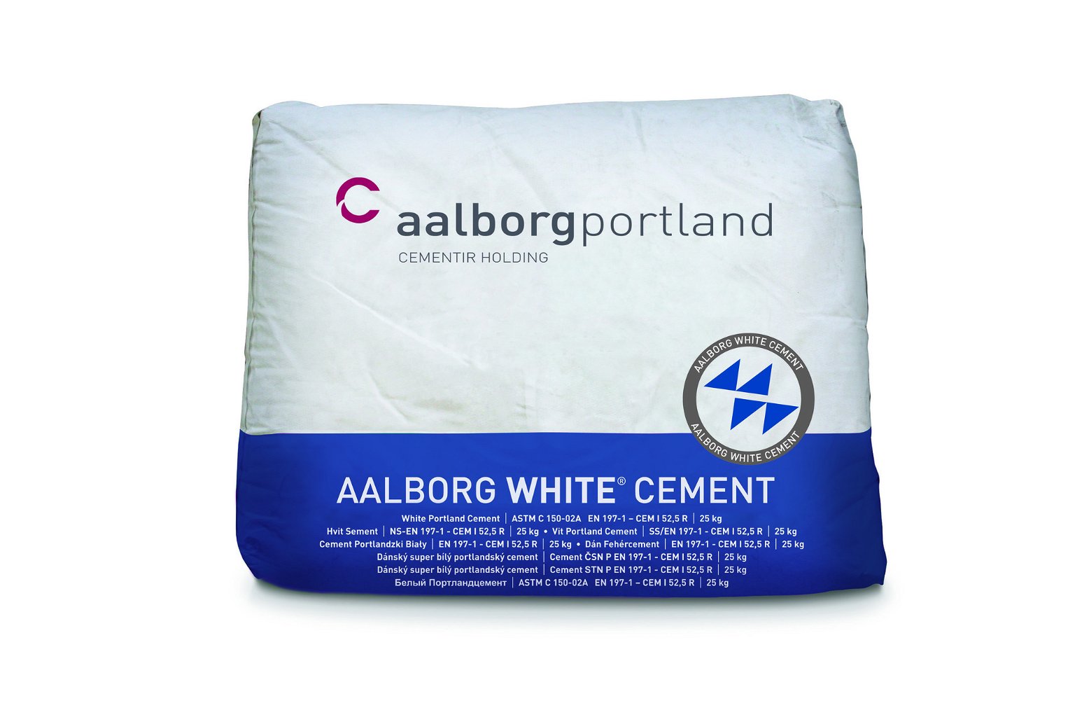 Baltas cementas AALBORGPORTLAND, CEM I 52,5N, 25 kg
