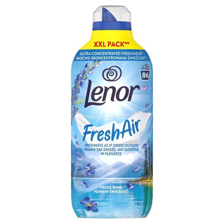 Minkštiklis LENOR Fresh Wind, 86 skalb., 1,204 L - 2