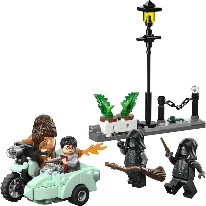 Konstruktorius LEGO Hagrid™ & Harry's Privet Drive Escape 76459 - 3
