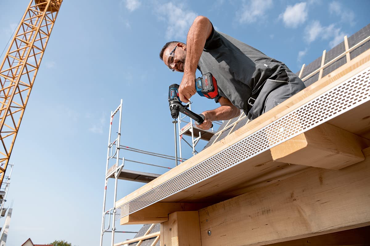 Smūginis suktuvas-gręžtuvas BOSCH PRO GSB 18V-150 C solo (be akumuliatoriaus ir pakrovėjo) - 4
