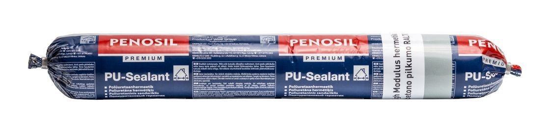 Poliuretano hermetikas PENOSIL HM, pilkos sp., 600 ml