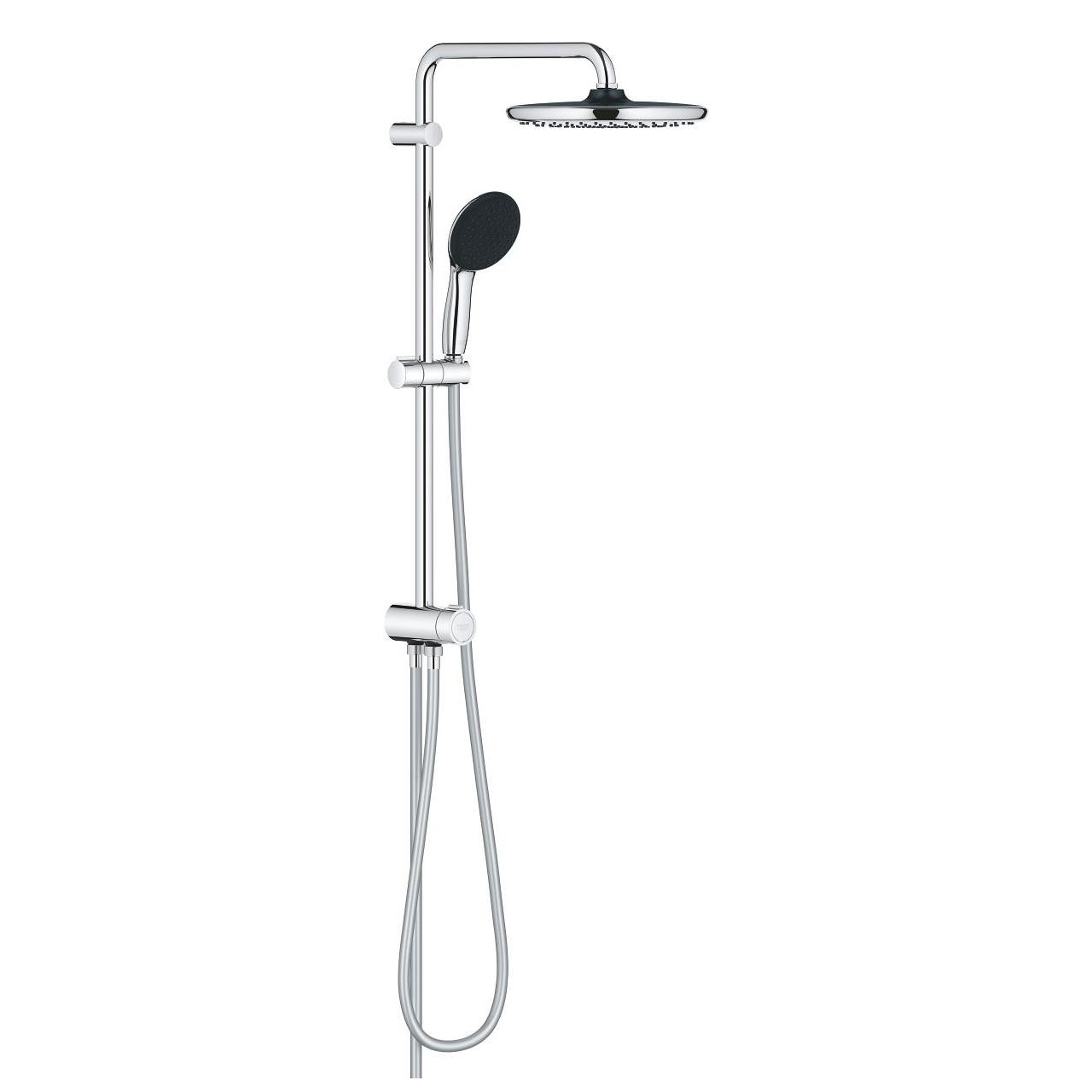 Dušo komplektas GROHE VITALIO START 250 FLEX, lietaus ir rankinis dušas, 2 srovių, chrom.-0