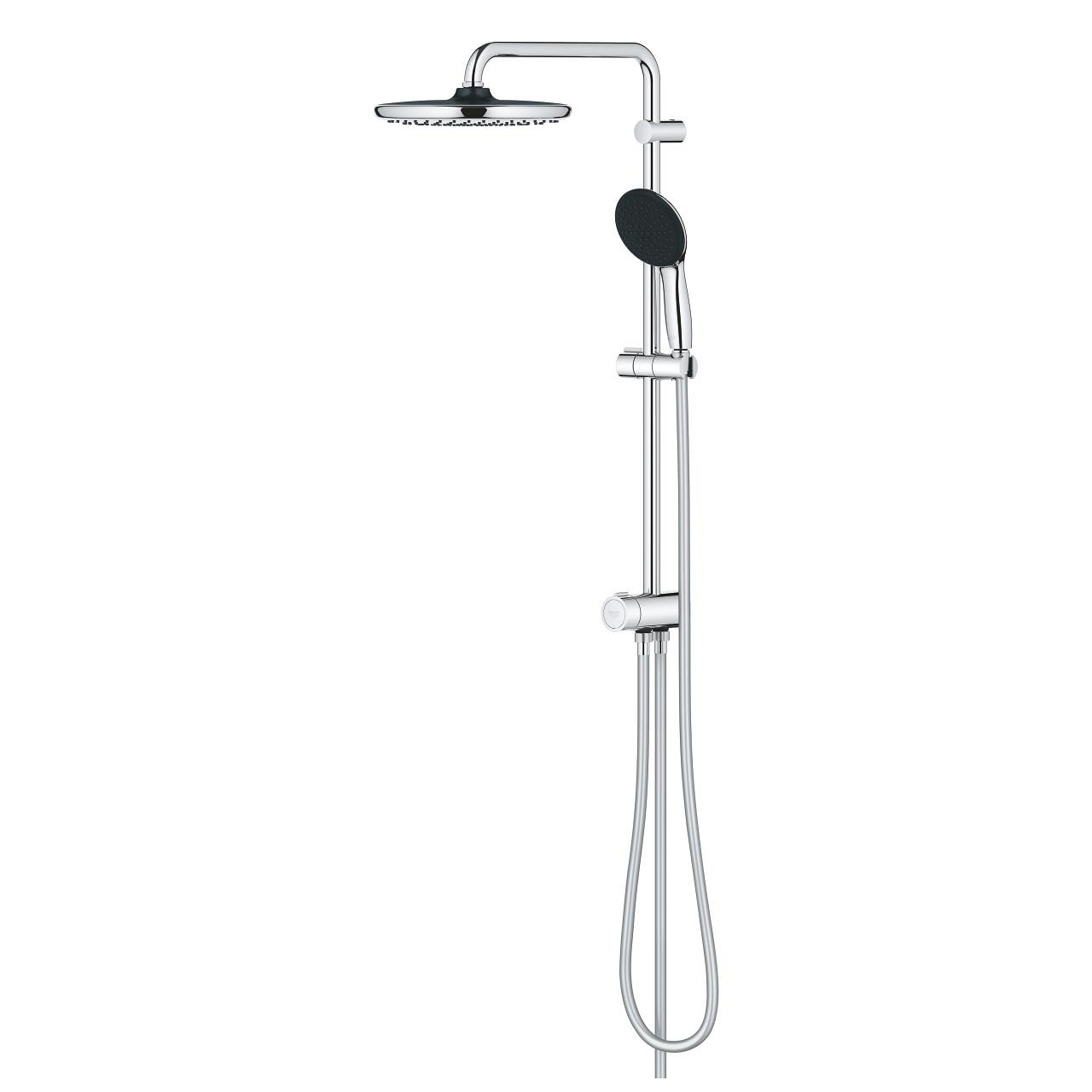 Dušo sistema GROHE VITALIO START 250 FLEX, lietaus ir rankinis dušas, 2 srovių, chrom. - 4