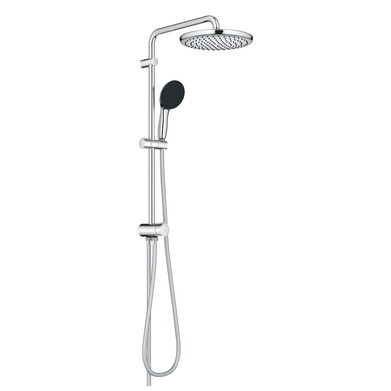 Dušo komplektas GROHE VITALIO START 250 FLEX, lietaus ir rankinis dušas, 2 srovių, chrom.-1