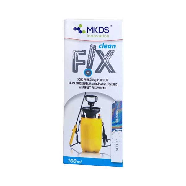 Purkštuvo ploviklis su indikatoriumi FIX CLEAN, 100 ml-0
