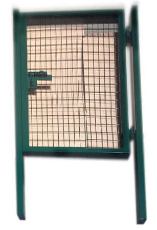 Varteliai su dviems stulpais 1530mm (Ral6005)-0
