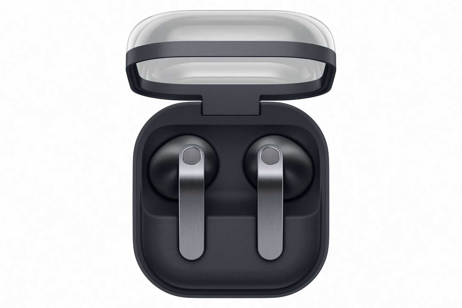 Belaidės ausinės Samsung Galaxy Buds4, juoda - 1