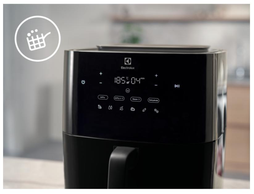 Karšto oro gruzdintuvė ELECTROLUX EAF7SB, 6,9 L-1
