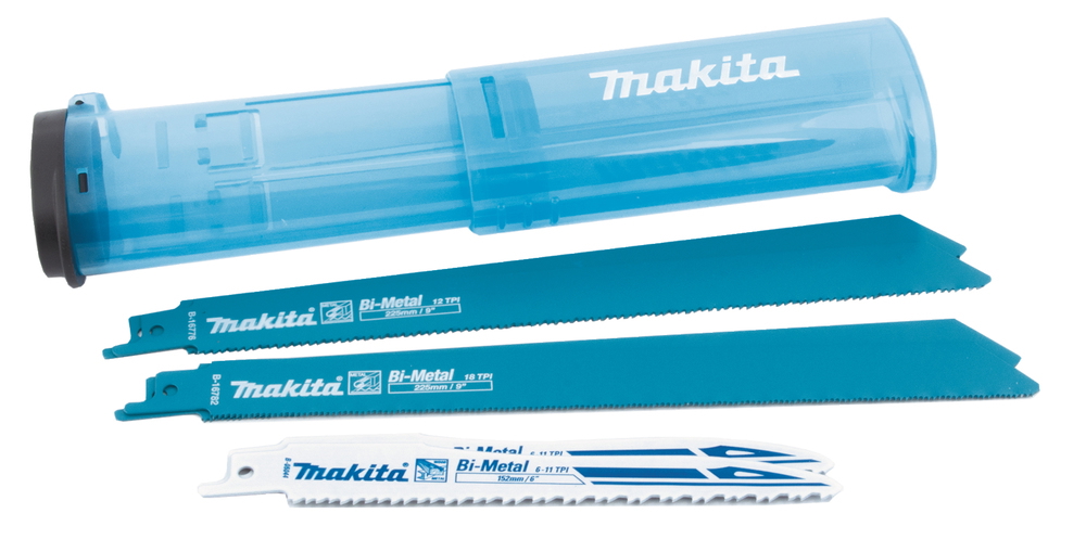 Tiesinio pjūklo pjūklelių rinkinys MAKITA, 2 x B-05044, 2 x B-16776, 2 x B-16782, metalui, 6 vnt.-0