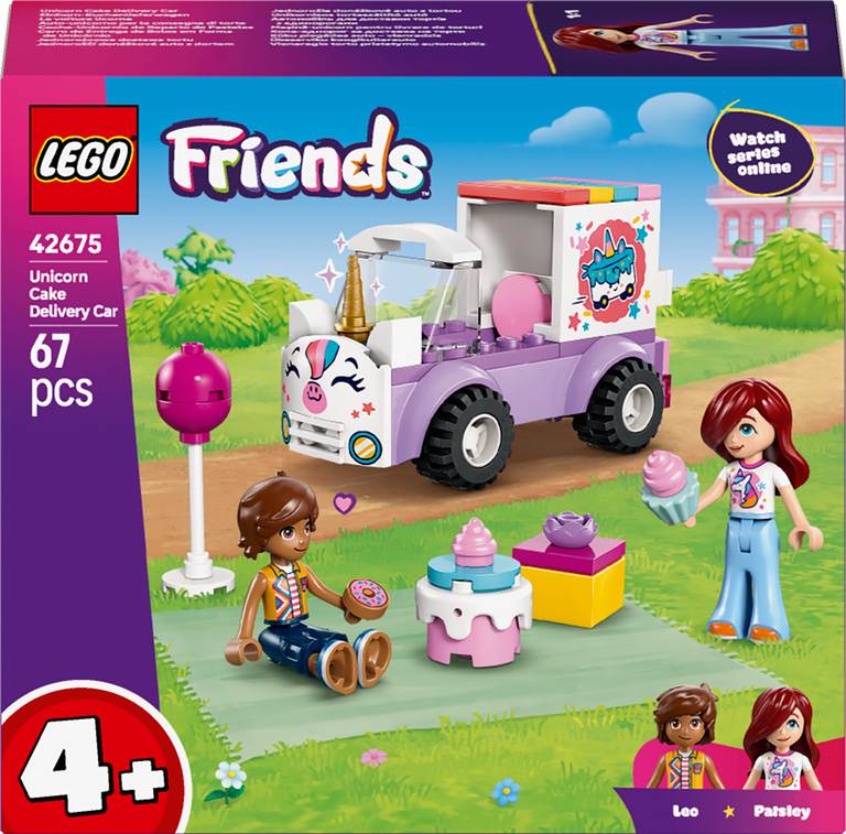 Konstruktorius LEGO Friends Unicorn Cake Delivery Car - 1