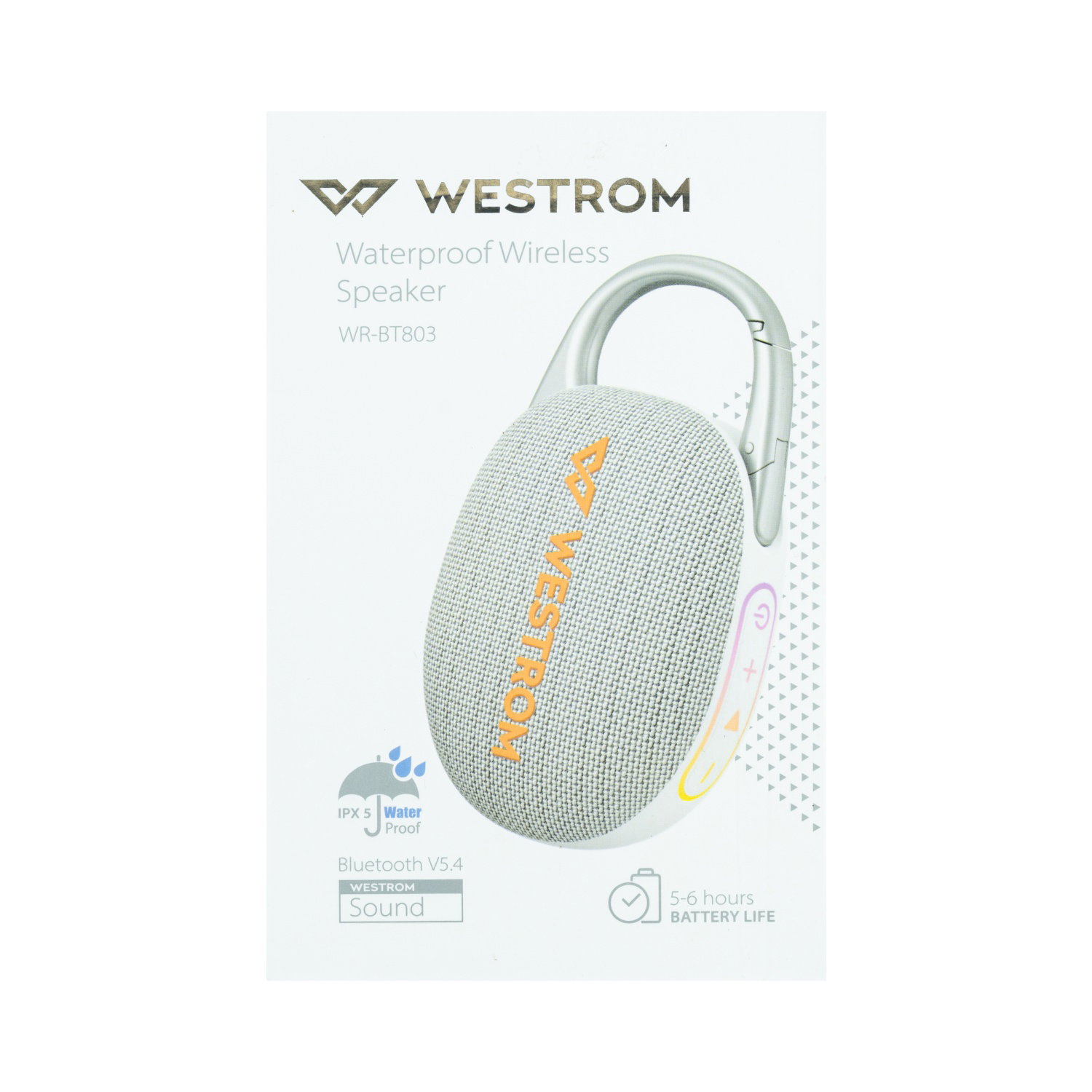 Vandeniui atspari belaidė garso kolonėlė WESTROM - 3