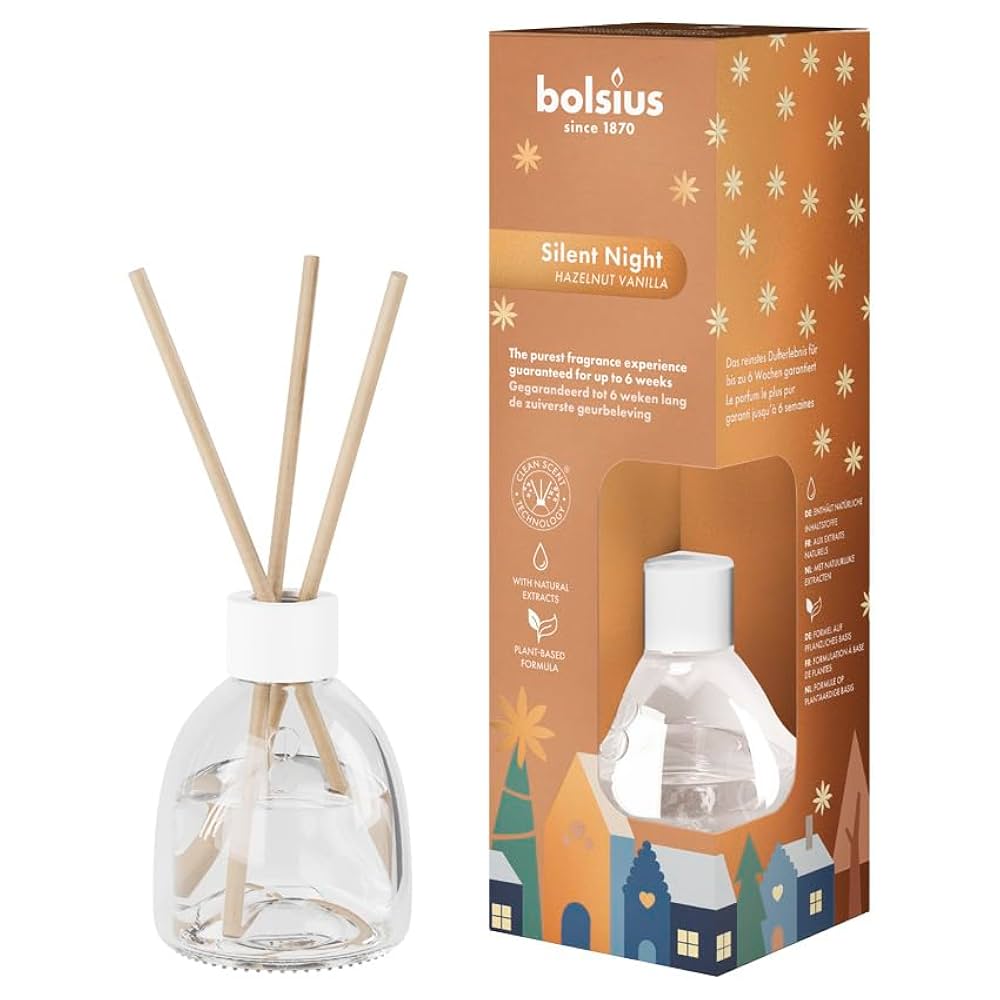 Namų kvapas BOLSIUS HAZELNUT VANILLA, 60 ml-0