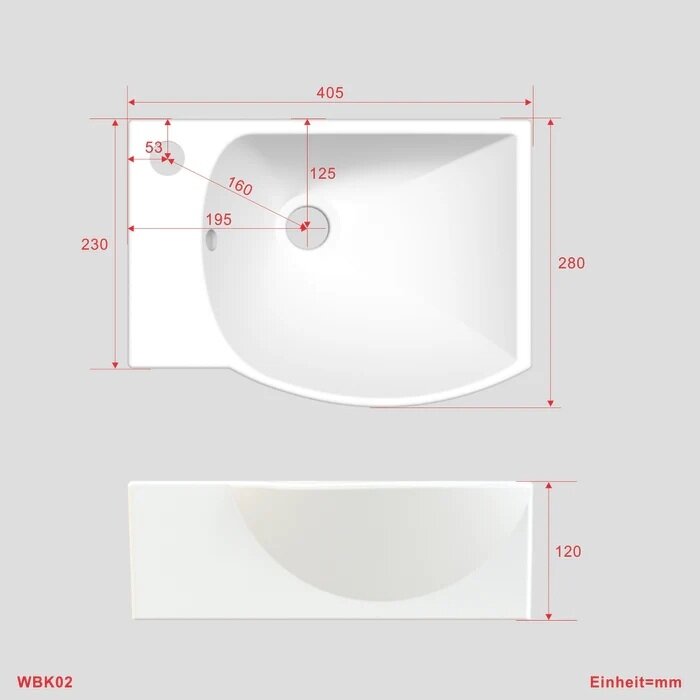 Praustuvas AQUABATOS WBK02 40x28 - 6