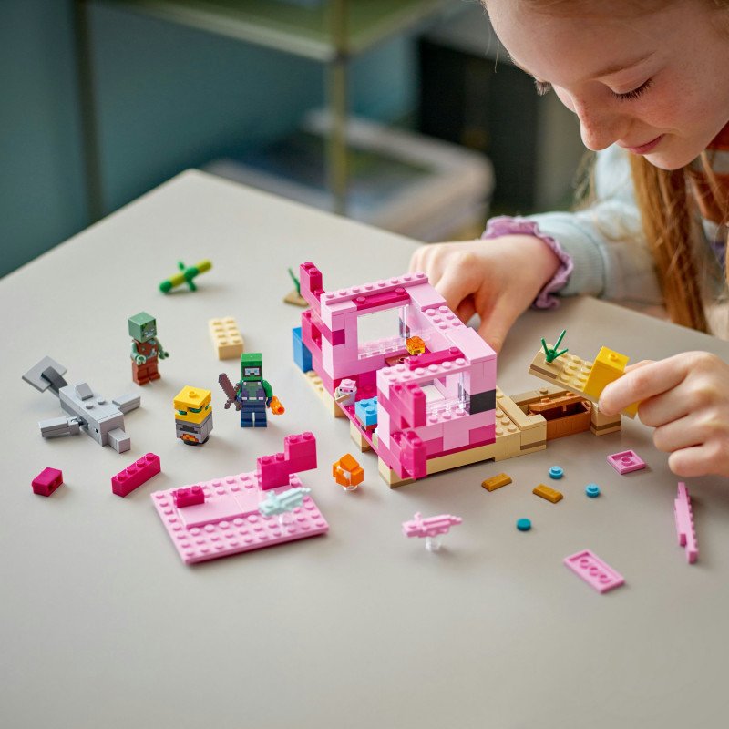 Konstruktorius LEGO Minecraft The Axolotl House 21247 - 6