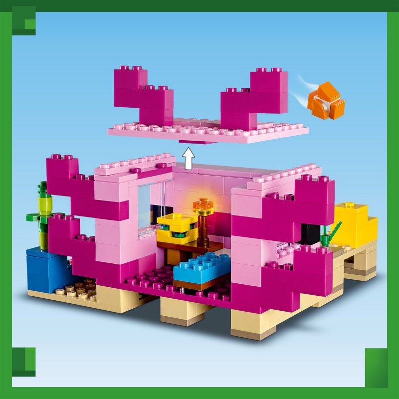 Konstruktorius LEGO Minecraft The Axolotl House 21247 - 7