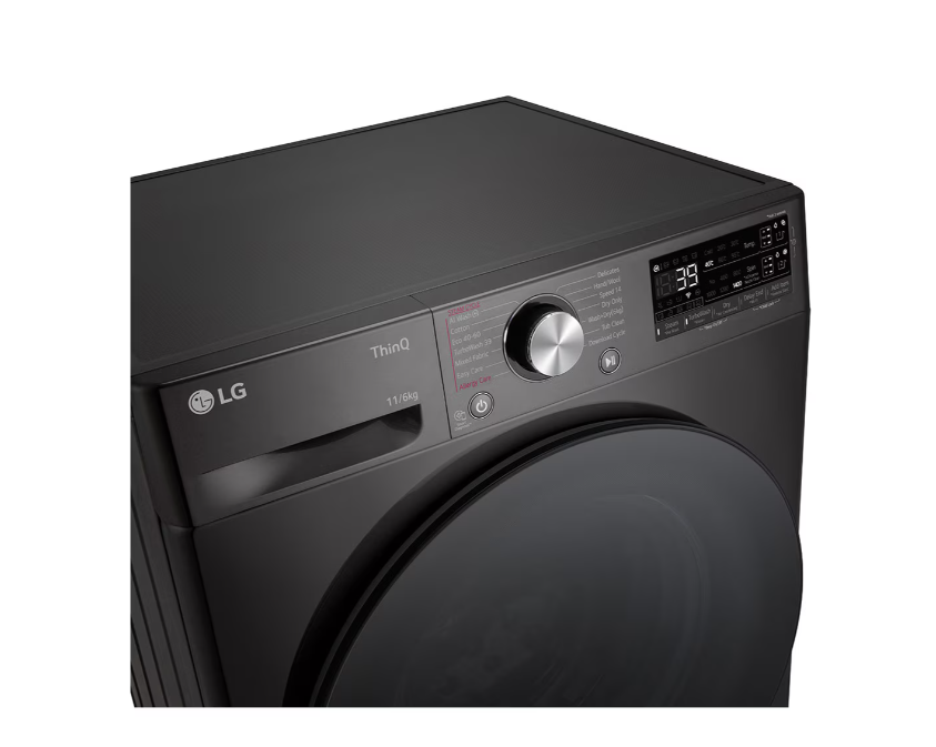 Skalbyklė-džiovyklė LG F4DR711S2BA. 11/6 kg - 3